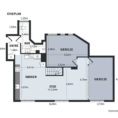 Stylish Two Floor In Vibrant Norrebro 公寓 *